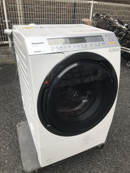 パナソニック 11.0kg ドラム式洗濯乾燥機 【左開き】 NA-VX8800L-W