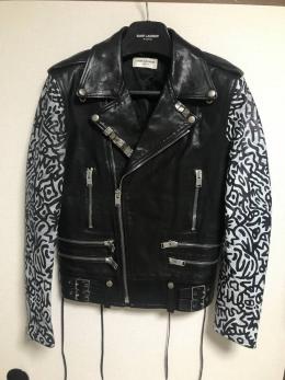サンローラン パリ 2013aw スミインククラブ ライダースレザー 