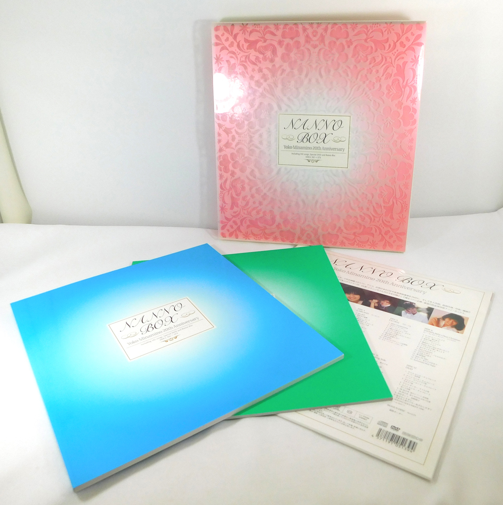 南野陽子 BOX NANNO | ナンノ・ボックス DVD1枚 データブック 歌詞集 