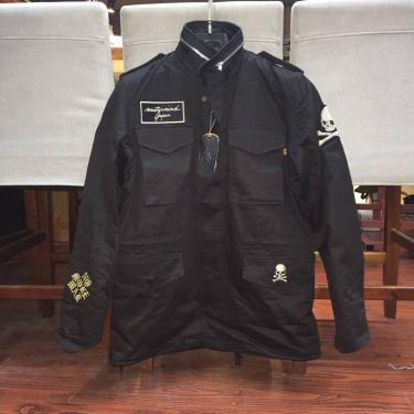 ☆未使用☆ALPHA mastermind◇M-65ジャケット□黒 L ZOZO限定 マスター