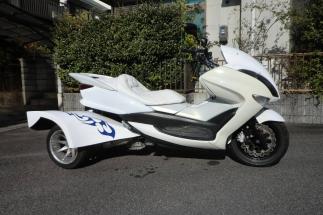 中華マジェスティトライク国産エンジン250ccスワップ カスタム多数 