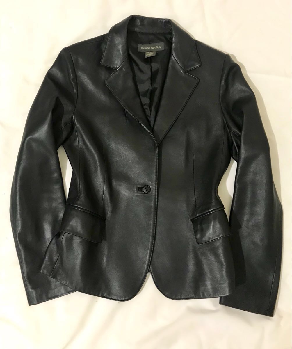 BURBERRY BLACK LABEL /バーバリーブラックレーベル /ラムレザー