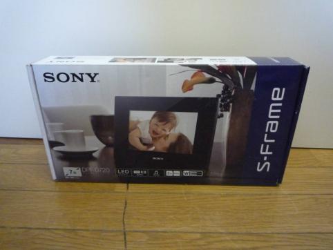 ◇新品未使用 ソニー SONY デジタルフォトフレーム S-Frame D720 7.0型
