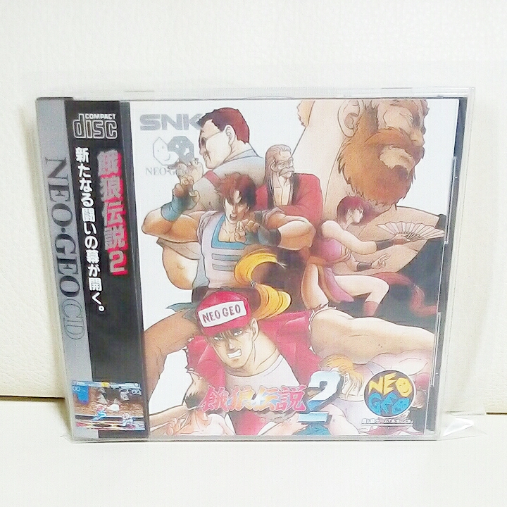 格安，爆買い ☆極美品☆NEOGEO CD☆餓狼伝説2☆SNK