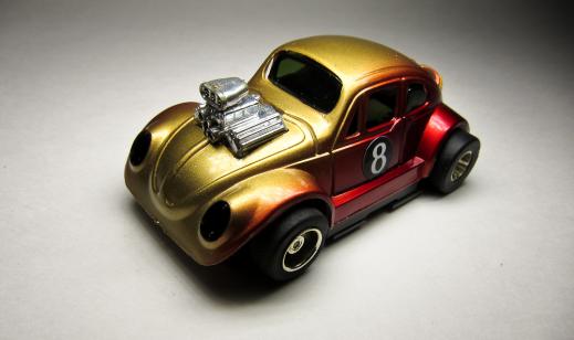 HOスロットカー レア！ ビンテージ TYCOプロ カスタム VW ビートル