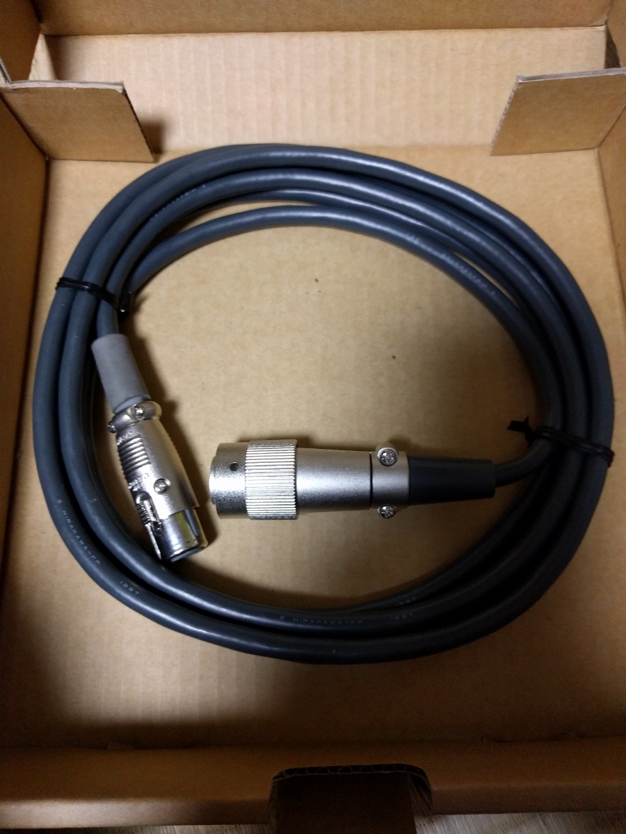 SONY接続ケーブルＣＣＱX-3新品　カメラやポータブル VTRにCMA-8／8AからDC電源を供給させるための接続ケーブル14ピン（凸）←→XSR（凹）_2