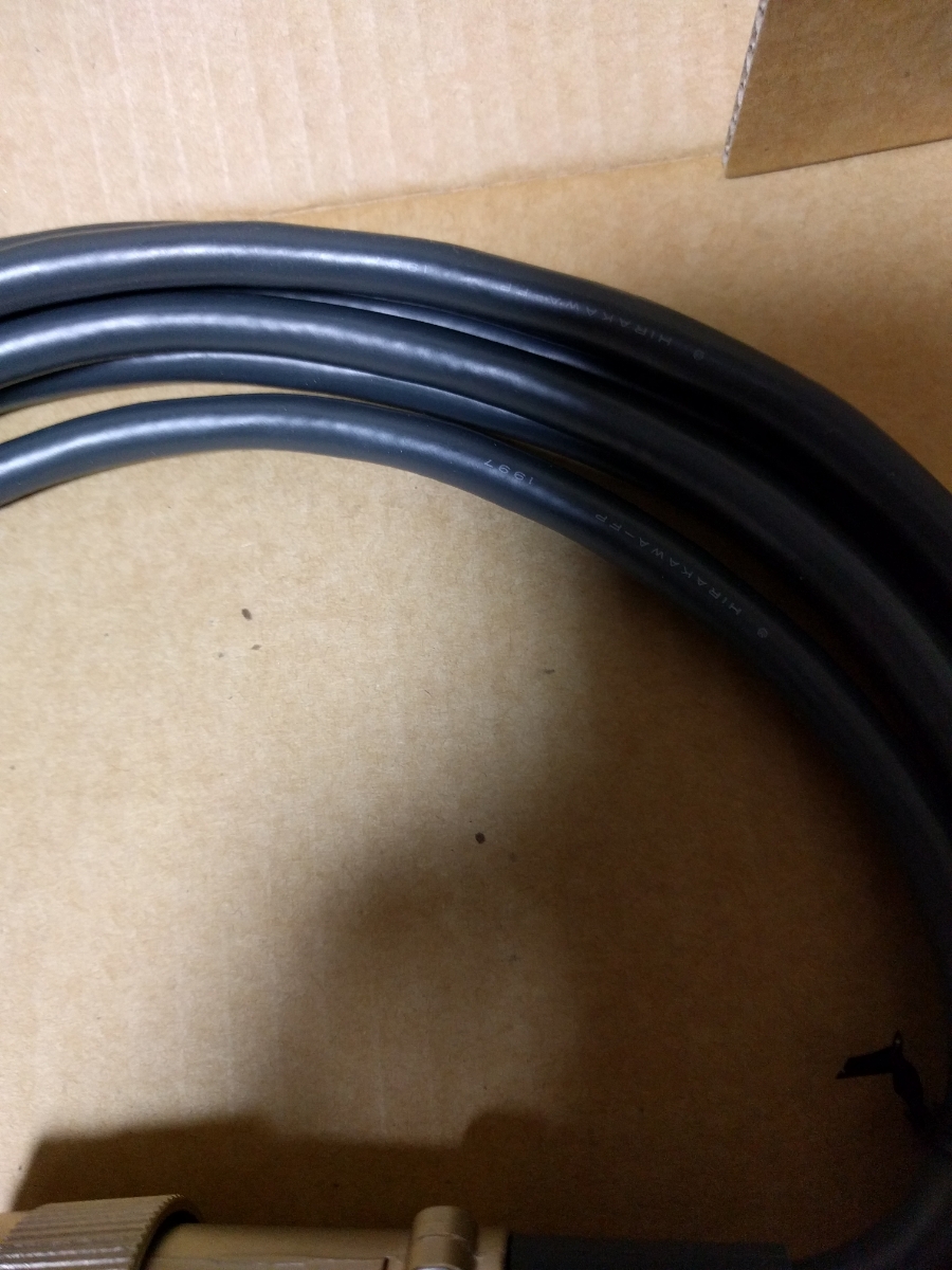 SONY接続ケーブルＣＣＱX-3新品　カメラやポータブル VTRにCMA-8／8AからDC電源を供給させるための接続ケーブル14ピン（凸）←→XSR（凹）_3