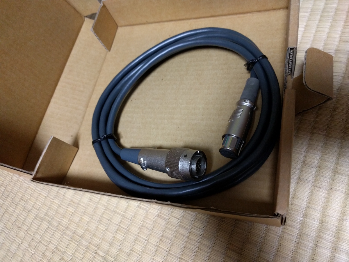 SONY接続ケーブルＣＣＱX-3新品　カメラやポータブル VTRにCMA-8／8AからDC電源を供給させるための接続ケーブル14ピン（凸）←→XSR（凹）_6