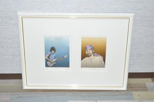 RONNIE #1573 ロンウッド スライドオンディスI リトグラフ 73/600 絵画