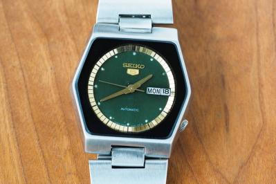SEIKO 5 セイコーファイブ 1970年代 海外モデル 6309-6070 自動巻き 