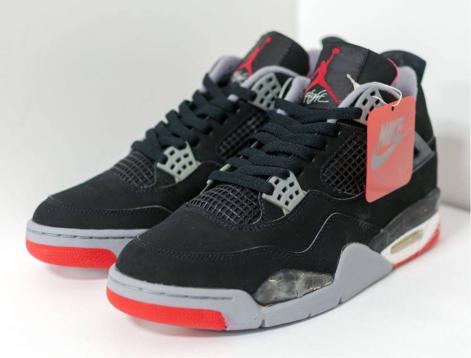 ソールスワップに】ナイキ エアジョーダン4 レトロ “BRED【ジャンク品 