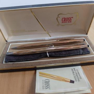 CROSS ボールペン14kt クラシック ボールペン・シャーペンセット