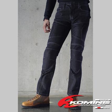 コミネ WJ-739S/BLACK/S スーパーフィット プロテクトメッシュジーンズ KOMINE 07-739