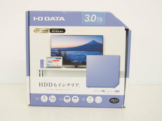 展示品 IODATA アイオーデータ 外付ハードディスク HDEL-UT3B