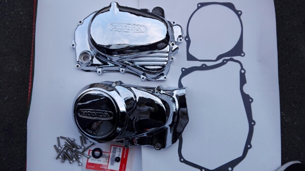 CB250T CB400Tホーク初期型 卵型 メッキエンジンカバー 【公式通販】