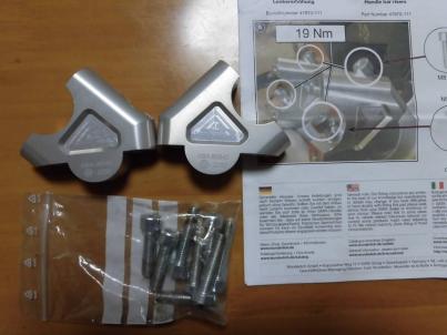 品質保証，安い R1200GS LC ワンダーリッヒ ハンドルスペーサーキット(BMW用)｜売買されたオークション情報、yahooの商品情報をアーカイブ公開 - オークファン オートバイメーカー別