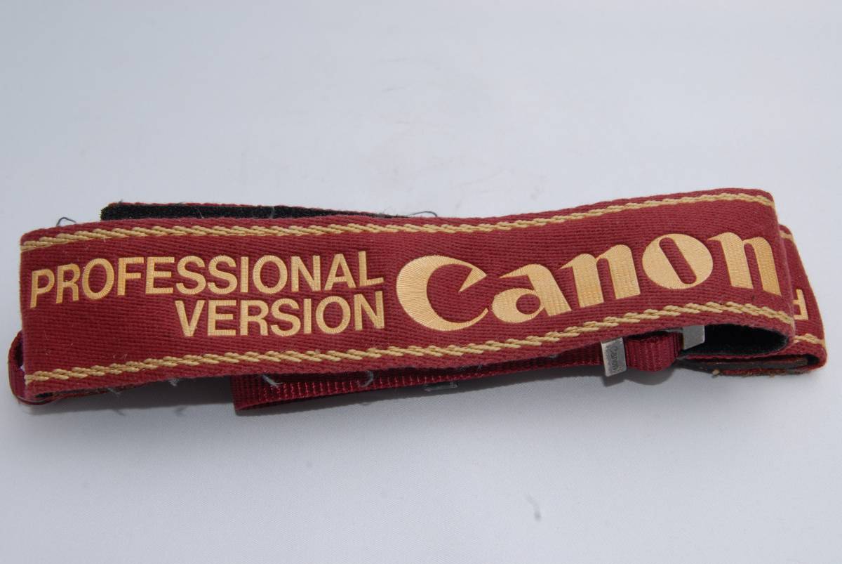 ○○希少品 Canon プロストラップ エンボス版 プロスト PROFESSIONAL
