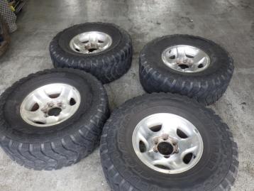 【100%新品，安い】 ランクル80タイヤホイール4本Set 315/75R16 YOKOHAMA GEOLANDAR M/T 8.0J-16 &plusmn;0 トヨタ純正(ラジアルタイヤ)｜売買されたオークション情報、yahooの商品情報をアーカイブ公開 - オークファン 6穴
