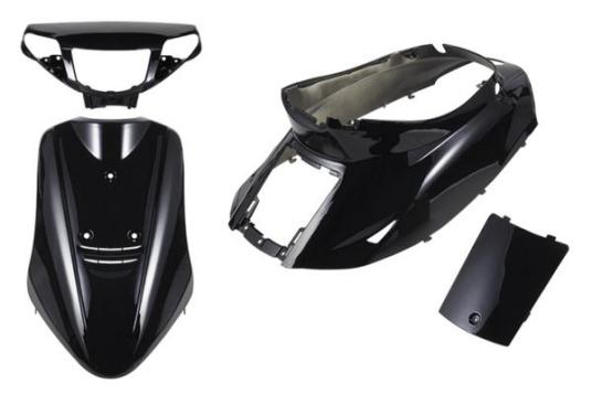 ブラック ジョグ 4点 社外新品 外装5点セット ジョグ(3YK) 新品 ジョグ