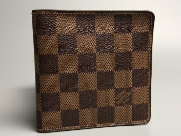 K041601 [本物保証] ルイヴィトン ダミエ 二つ折り財布 1896・1996 EDITION CENTENAIRE