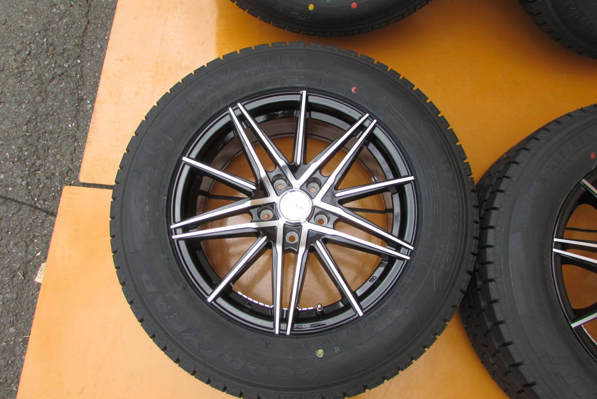 ice navi suv 225/65R17グッドイヤー アイスナビSUV 17×7J ET38 