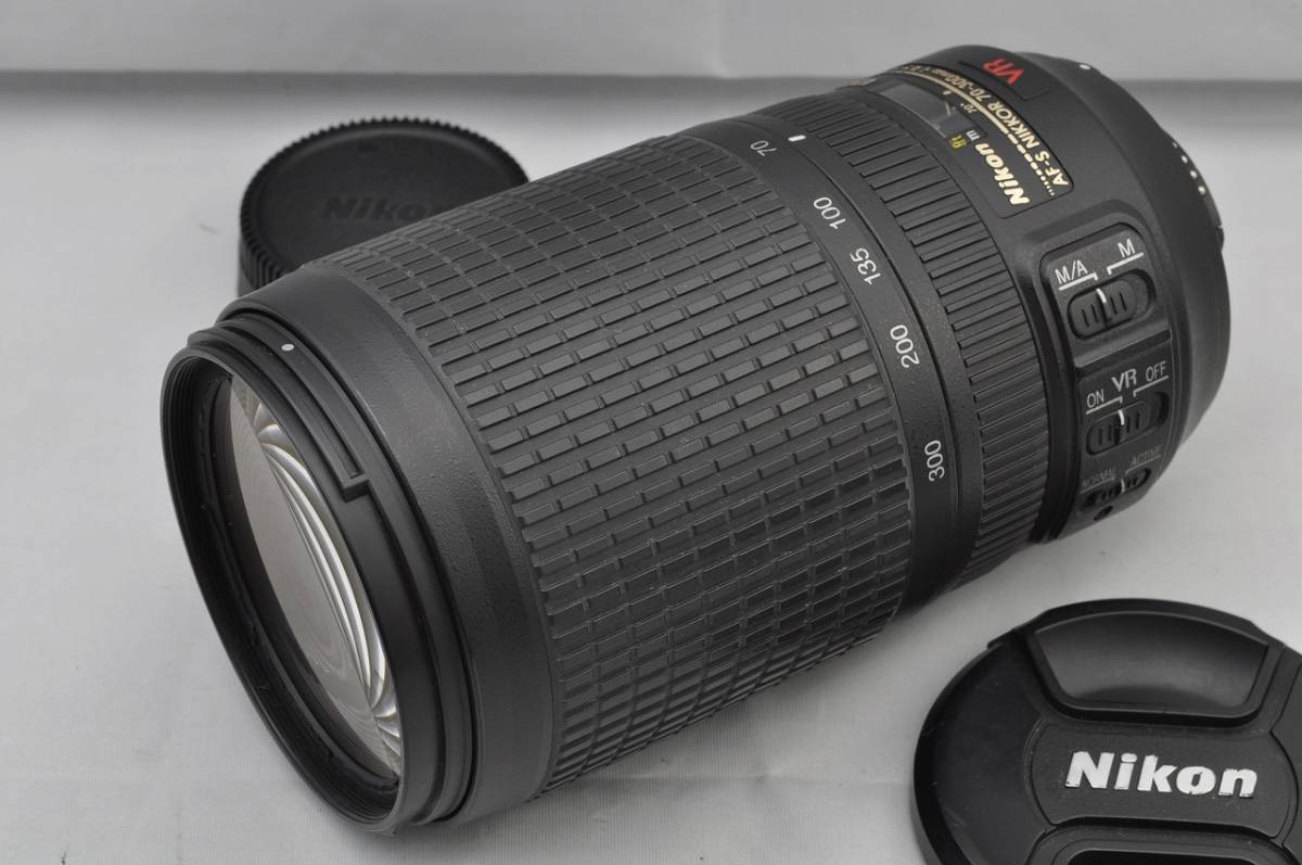 ☆訳あり品☆Nikon ニコン AF-S VR ZOOM NIKKOR 70-300mm F4.5-5.6G IF