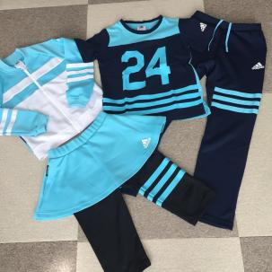 ジャージ 130 adidas アディダス 4点 セット 半袖 長袖 上下セット 女の子