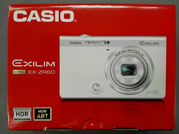 EXILIM CASIO SPEED HIGH EX-ZR60WE EX-ZR60 デジタルカメラ Casio