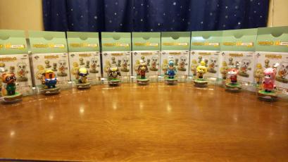 一番くじ どうぶつの森 D賞amiibo アミーボ 9個セット 一番くじ