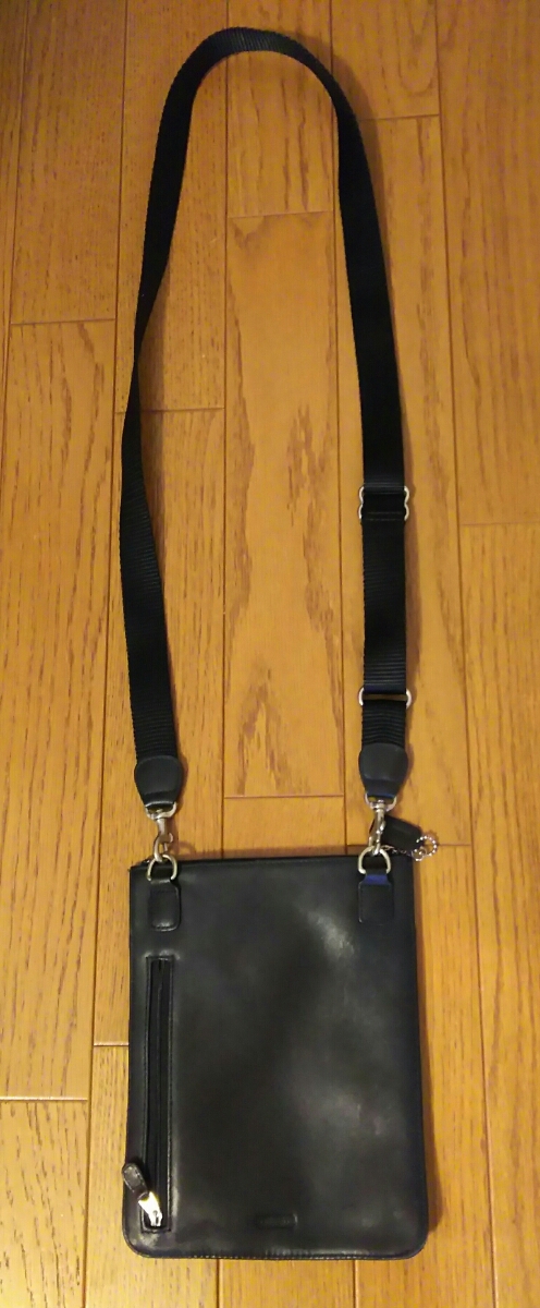 コーチ COACH レザー 本革 斜めがけ ショルダーミニ ポーチ レザー