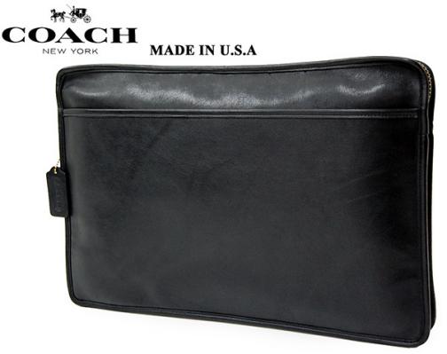  廃盤 アメリカ製 コーチ COACH オールド 牛革 グローブレザー クラッチバッグ/ドキュメントケース 黒/A4サイズ(ブリーフケース)｜売買されたオークション情報、yahooの商品情報をアーカイブ公 かばん、バッグ