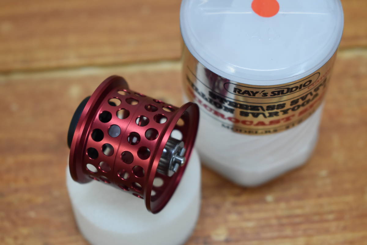 34mm レッド スティーズ フィネススプール DAIWA ベイトフィネス