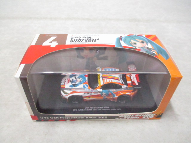 グッドスマイルカンパニー 1/43 GSR ProjectMirai BMW 2012開幕ver
