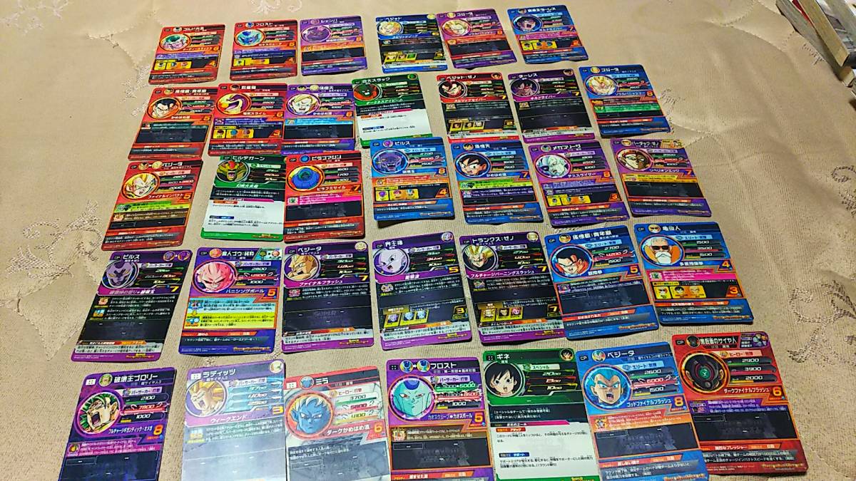 ドラゴンボールヒーローズ SEC UR CP 81枚セット 81枚セット！ドラゴンボールヒーローズSEC，UR，CP，SR等！ブロリー