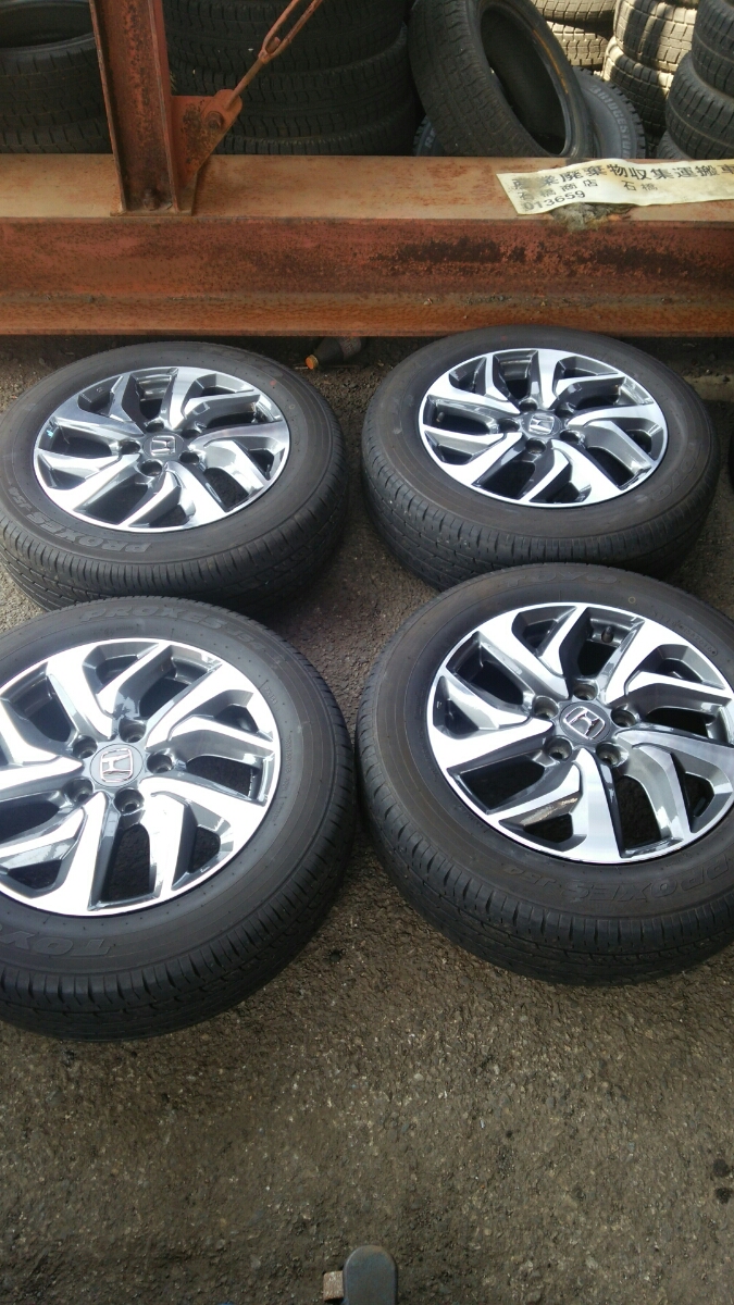 205/60R16 ステップワゴン スパーダ 純正 アルミホイール セット