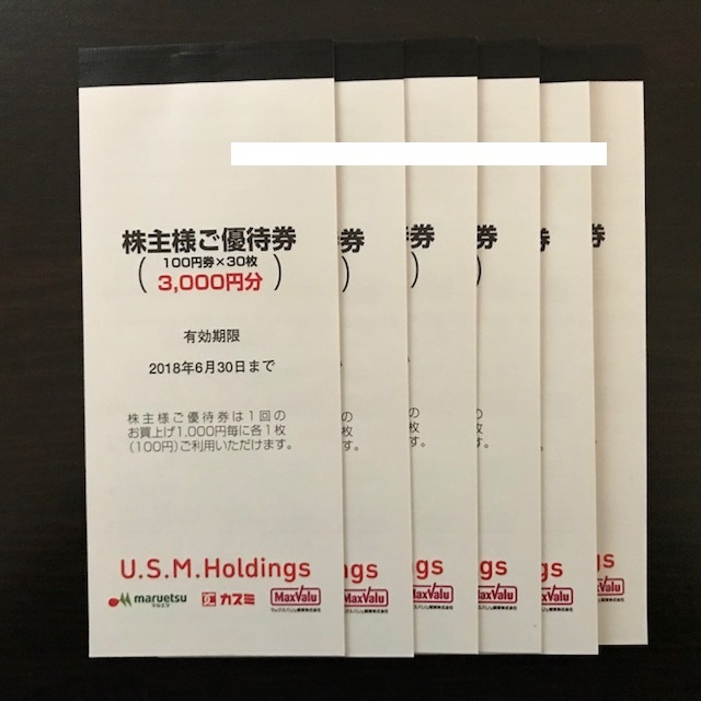 35，000円分優待券　USMHホールディングス　株主優待