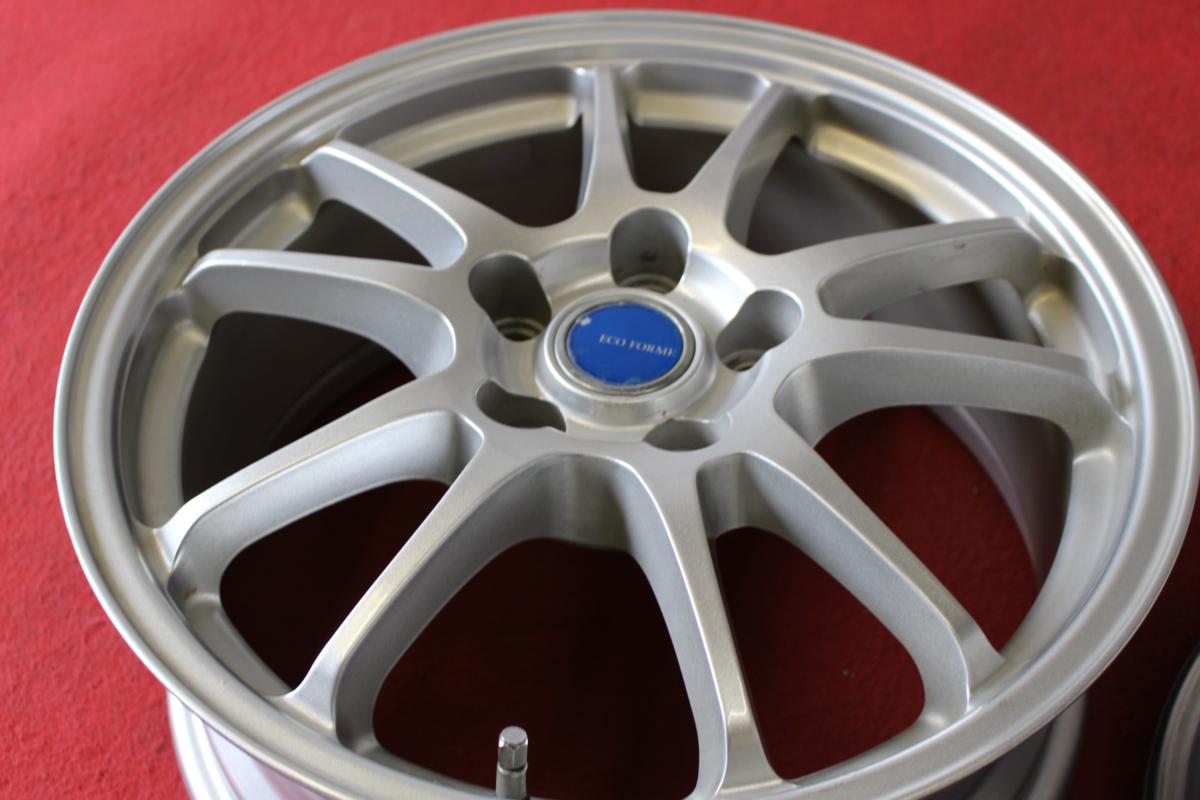 ガリ傷無し!ブリヂストン エコフォルムSE-10 6J-15 off+45 pcd114.3/5H 