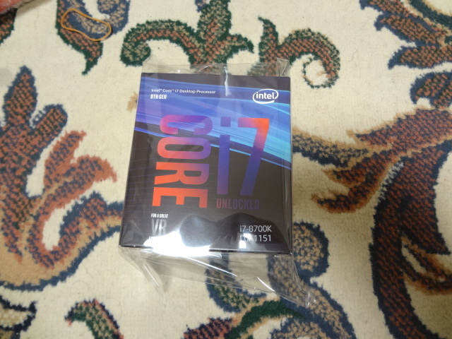 【ヒッグー】intel I7-8700K LGA1151(中古品) Intel Core i7-8700K LGA1151 【公式通販】
