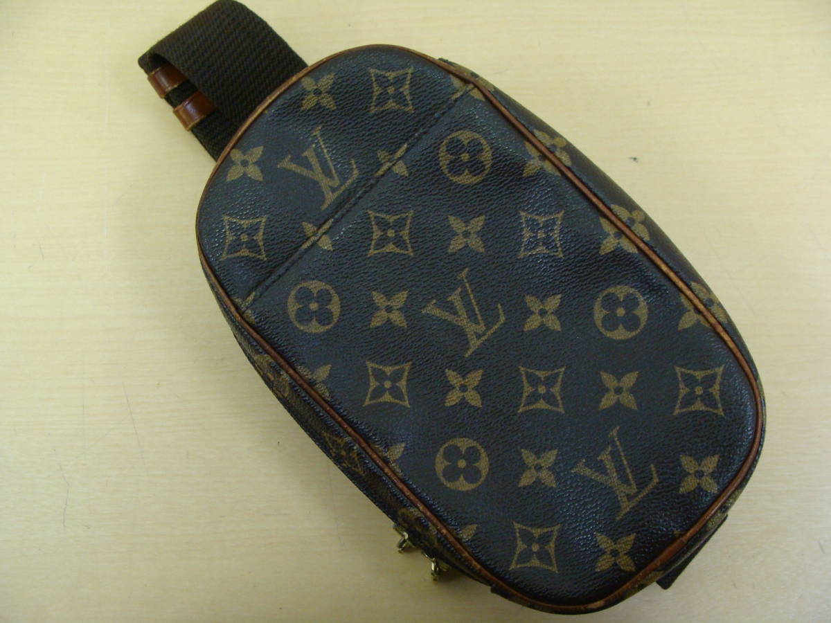 LOUIS VUITTON ヴィトン モノグラム ポシェット・ガンジュ バッグ