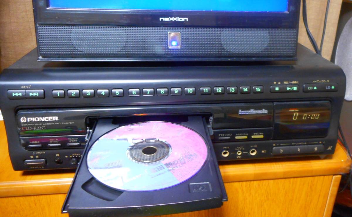 ☆PIONEER パイオニア LDプレーヤー CLD-K22G 動作品 カラオケ