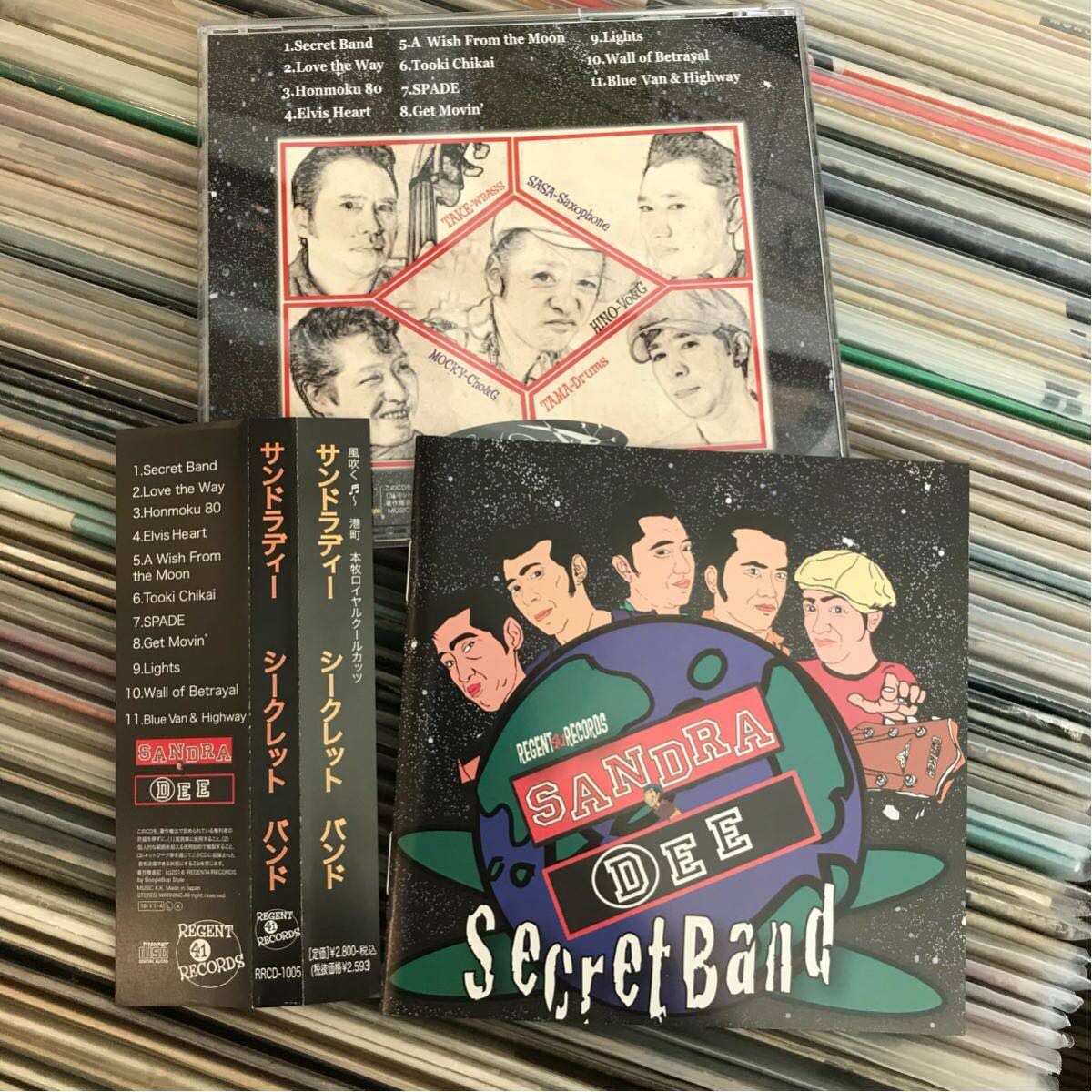 SANDRA DEE 帯付CD シークレットバンド ロカビリー サンドラディー DEE