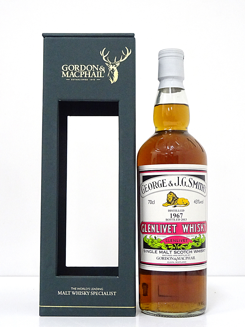 Glenlivet & 0 Gordon Whisky MacPhail Vintage and Whiskybase