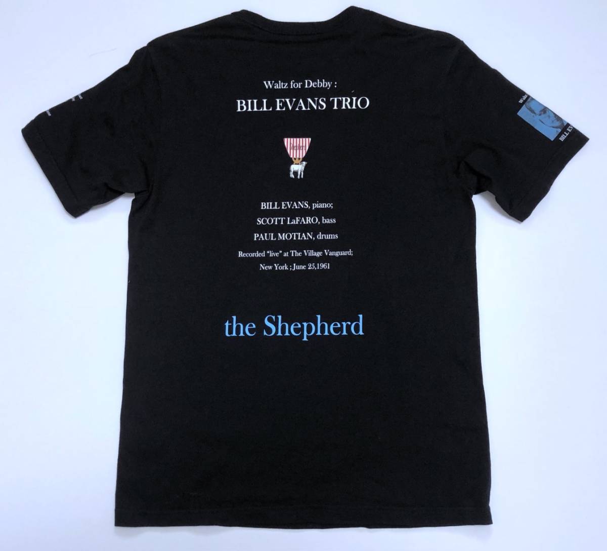 極美品 ザ シェパード Bill Evans オンリー限定Tシャツ 黒2 アンダー