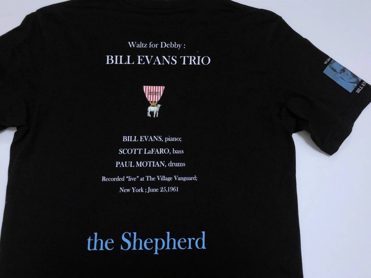 極美品 ザ シェパード Bill Evans オンリー限定Tシャツ 黒2 アンダー