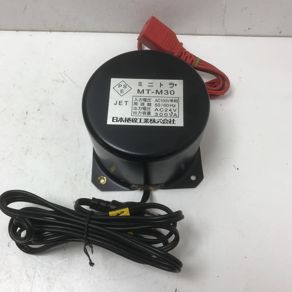 B44 ミニトラ MT-M30 日本線工業 ミニトランス 50/60Hz AC100V単相