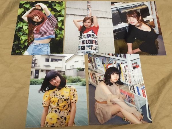 LITTLE GLEE MONSTER 個別メンバーA5クリアファイル5点セット リトグリ