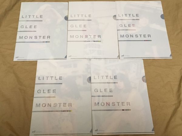 リトグリ結海サイン入りクリアファイル LITTLE GLEE MONSTER 個別メンバーA5クリアファイル5点セット リトグリ
