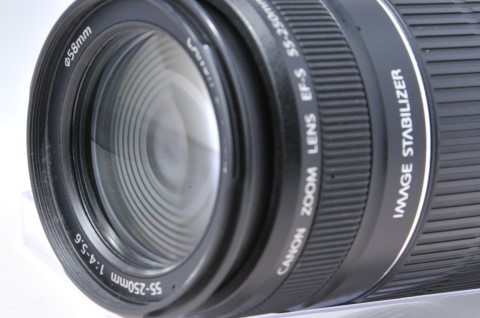 IS F4-5.6 EF-S55-250mm 55-250mm STM EF-S Canon - | II(#) (白