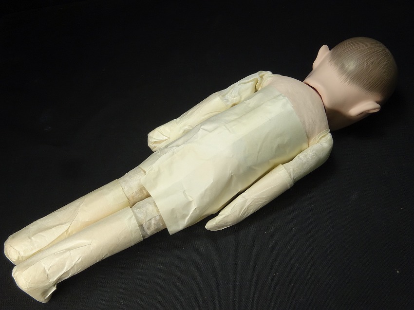 緑屋*泉□松乾斎 東光 徳茂 日本人形 市松人形 男の子 約41.5cm ③