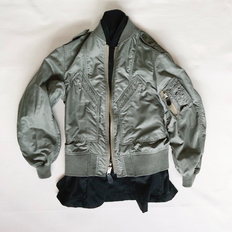 訳あり リバーシブル MA-1 ジャケット Junya Watanabe comme des garcons コムデギャルソン ジュンヤワタナベ(ジャンパー、ブルゾン)｜売買されたオークション情報、yahooの商品情報をアーカイブ公開 - 男性用